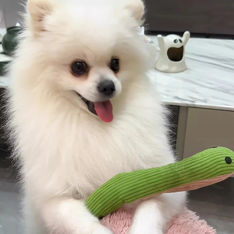 Cat Kicker Snake Toy – 16.5" Interactive Plush