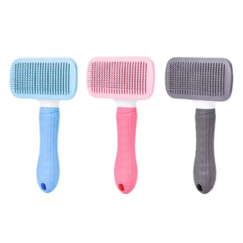 Self-Cleaning Slicker Brush for Dogs & Cats