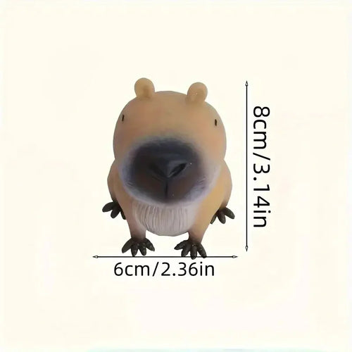 Capybara Squishy – Slow-Rise Stress Toy