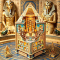 Egyptian Pharaoh Book Nook Kit – 3D Wooden DIY Model