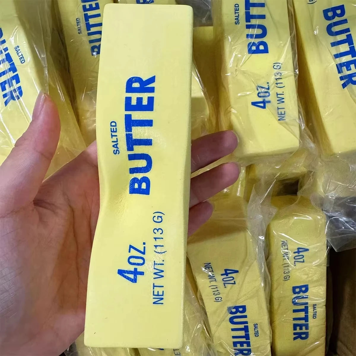 Butter Stick Squishy – Slow-Rise Stress Toy