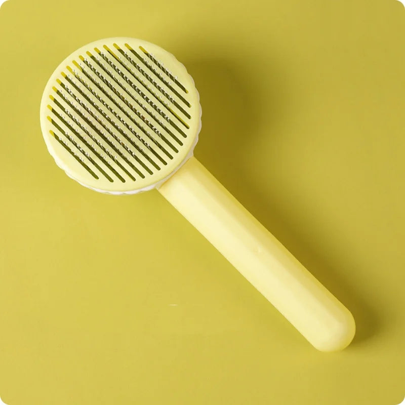 Self-Cleaning Slicker Brush for Dogs & Cats