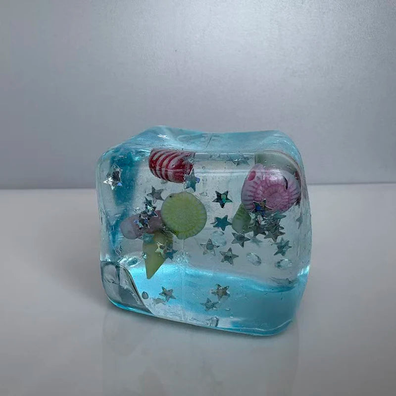 Ocean Cube Squishy – Stress Relief Toy