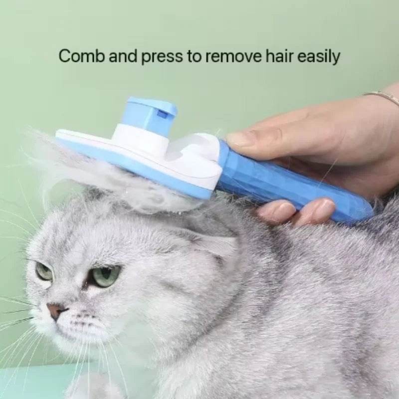 Self-Cleaning Slicker Brush for Dogs & Cats