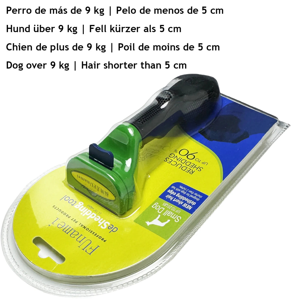 Pet Dematting Brush – Undercoat Rake for Dogs & Cats