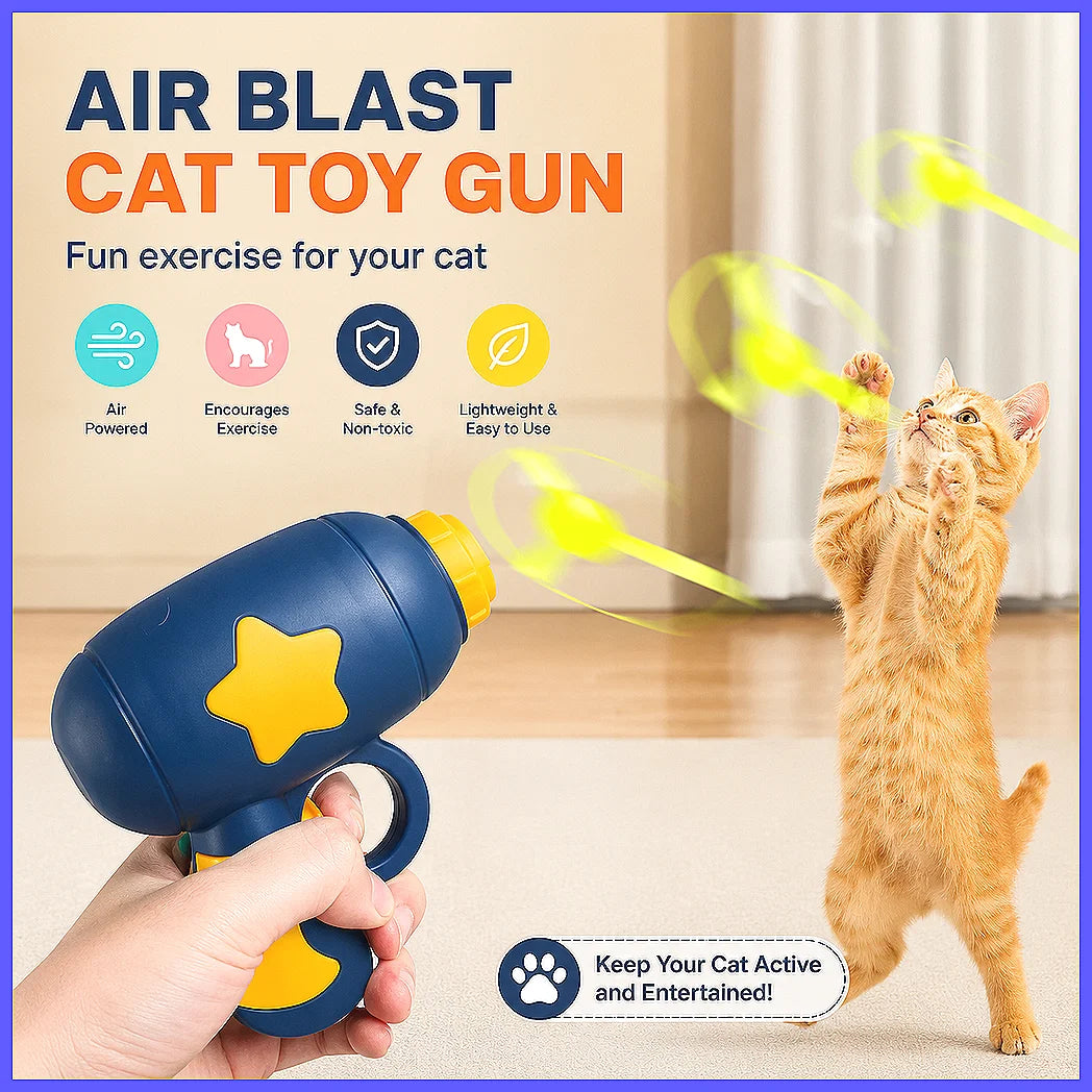 Flying Disc Launcher Cat Toy – Interactive Chase Game