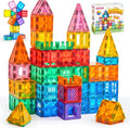 Magnetic Castle Building Tiles – 66 Pieces