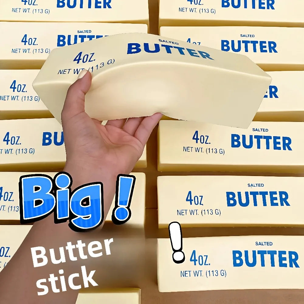 Butter Stick Squishy – Slow-Rise Stress Toy