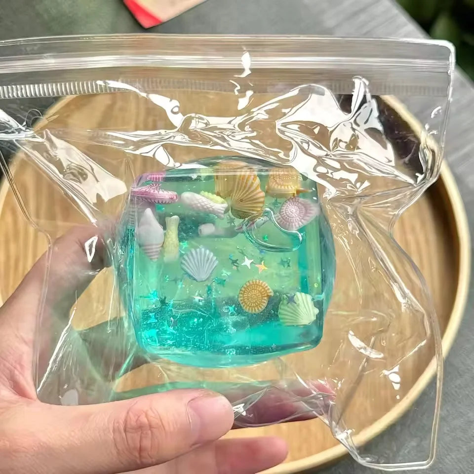 Ocean Cube Squishy – Stress Relief Toy