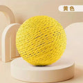 Sisal Cat Scratch Ball – Chew & Play Toy