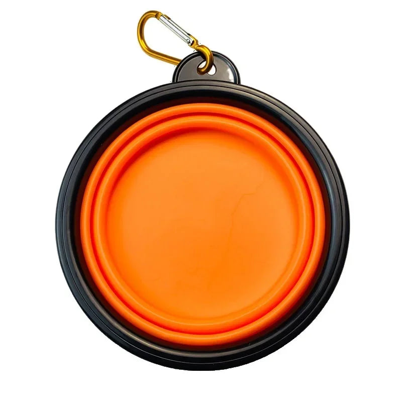Collapsible Travel Dog Bowl – 350ml Silicone