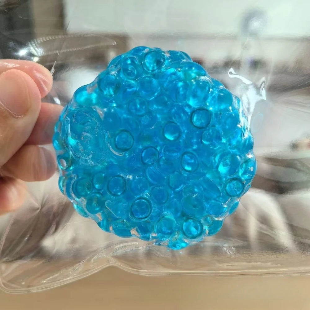 Crystal Bead Squishy Ball – Stress Relief Toy