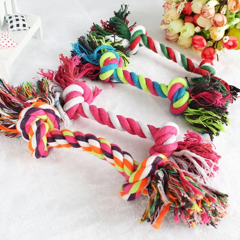 Cotton Rope Chew Toy for Dogs – Double Knot