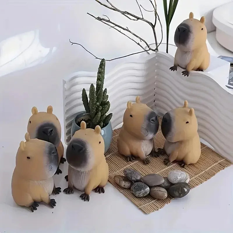 Capybara Squishy – Slow-Rise Stress Toy