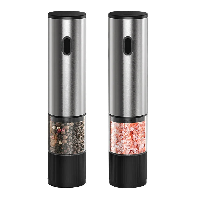 Electric Salt & Pepper Grinder – Rechargeable, Adjustable Grind