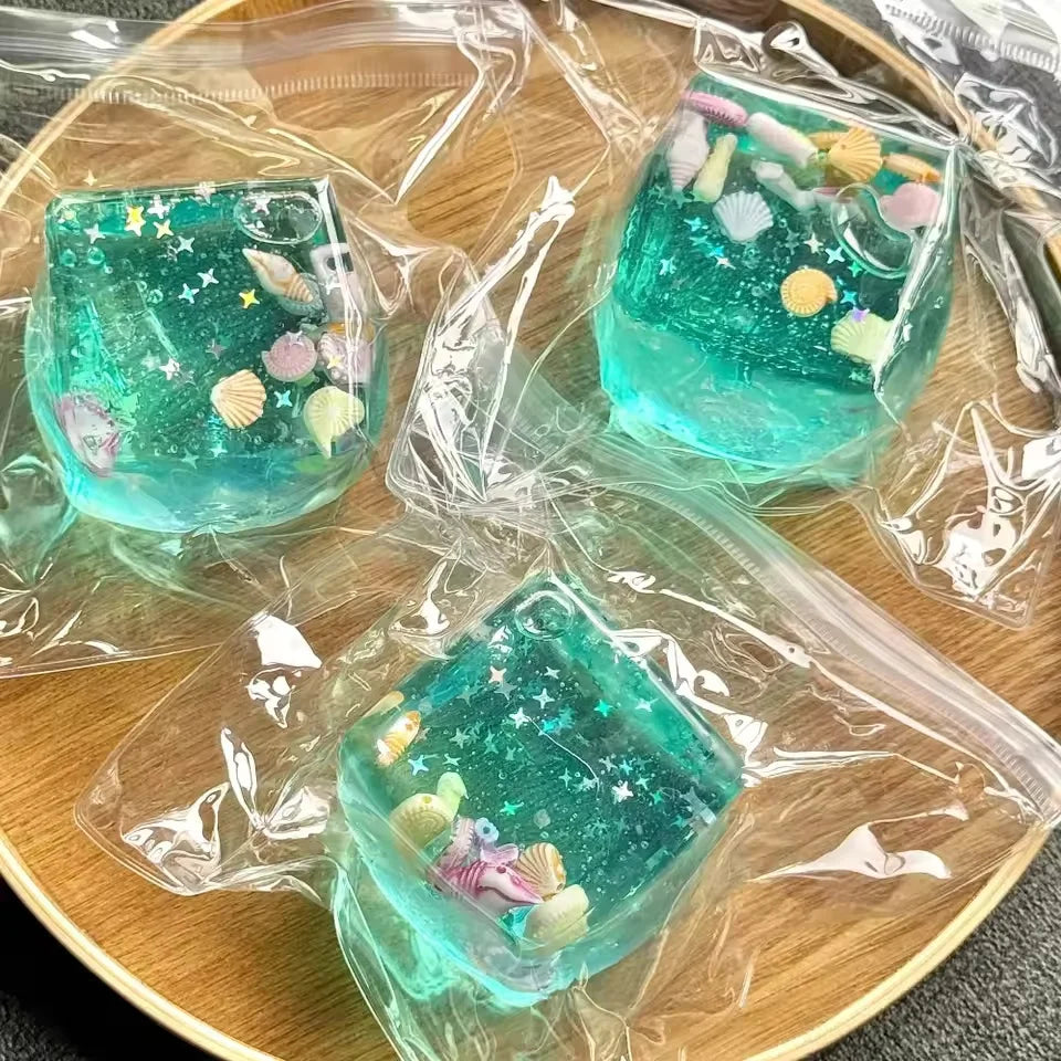 Ocean Cube Squishy – Stress Relief Toy