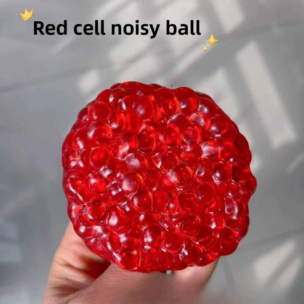 Crystal Bead Squishy Ball – Stress Relief Toy