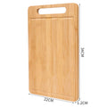 Double-Sided Bamboo Cutting Board – 3 Sizes
