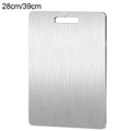 Double-Sided Stainless Steel Cutting Board – 4 Sizes