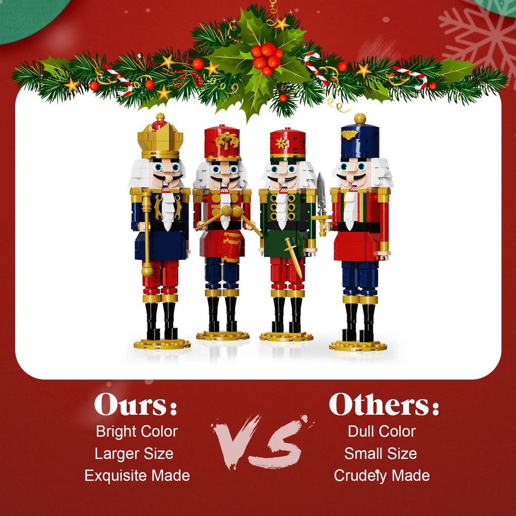 Christmas Nutcracker Building Set – 943 Pieces