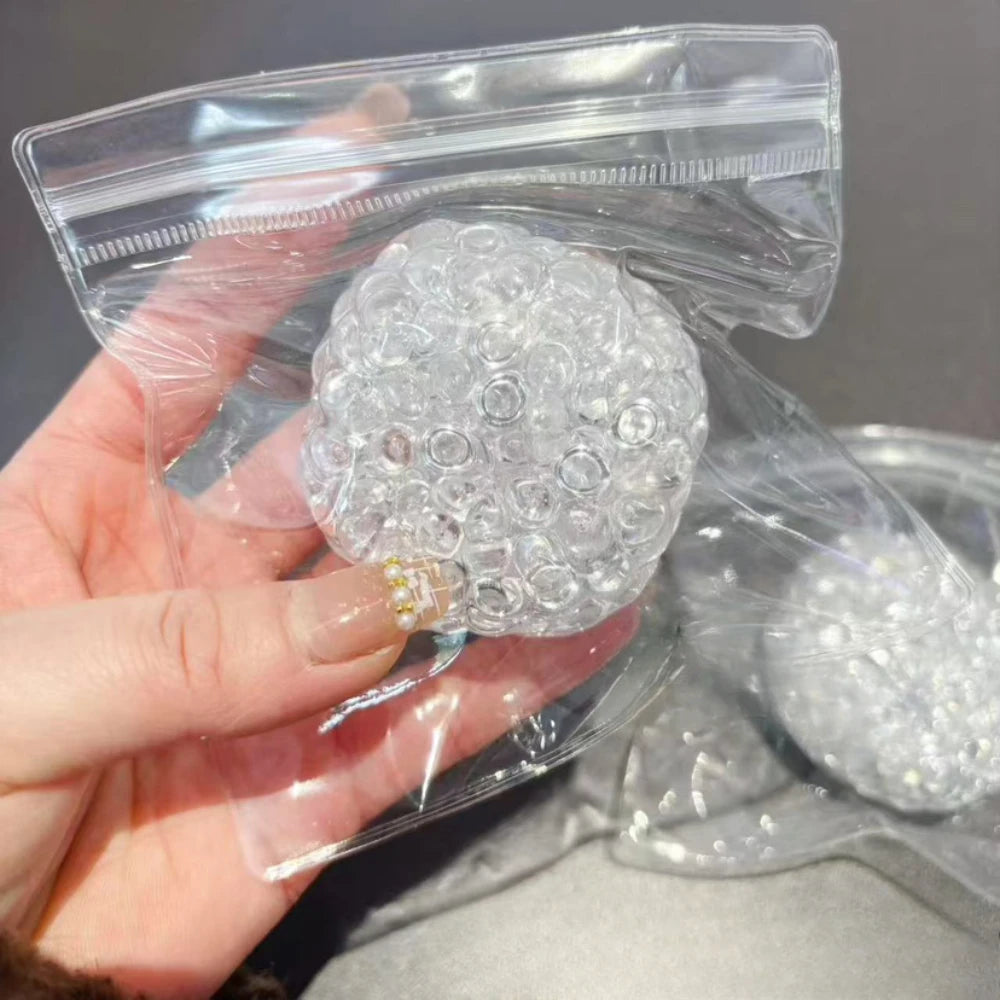 Crystal Bead Squishy Ball – Stress Relief Toy